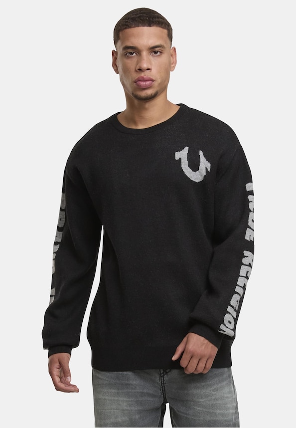 RELAXED TR LOGO SWEATER-0