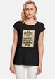 Ladies Retro Boom Extended Shoulder Tee-0
