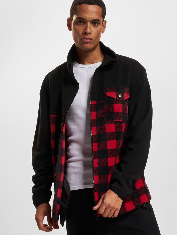 Patterned Polar Fleece Track-0