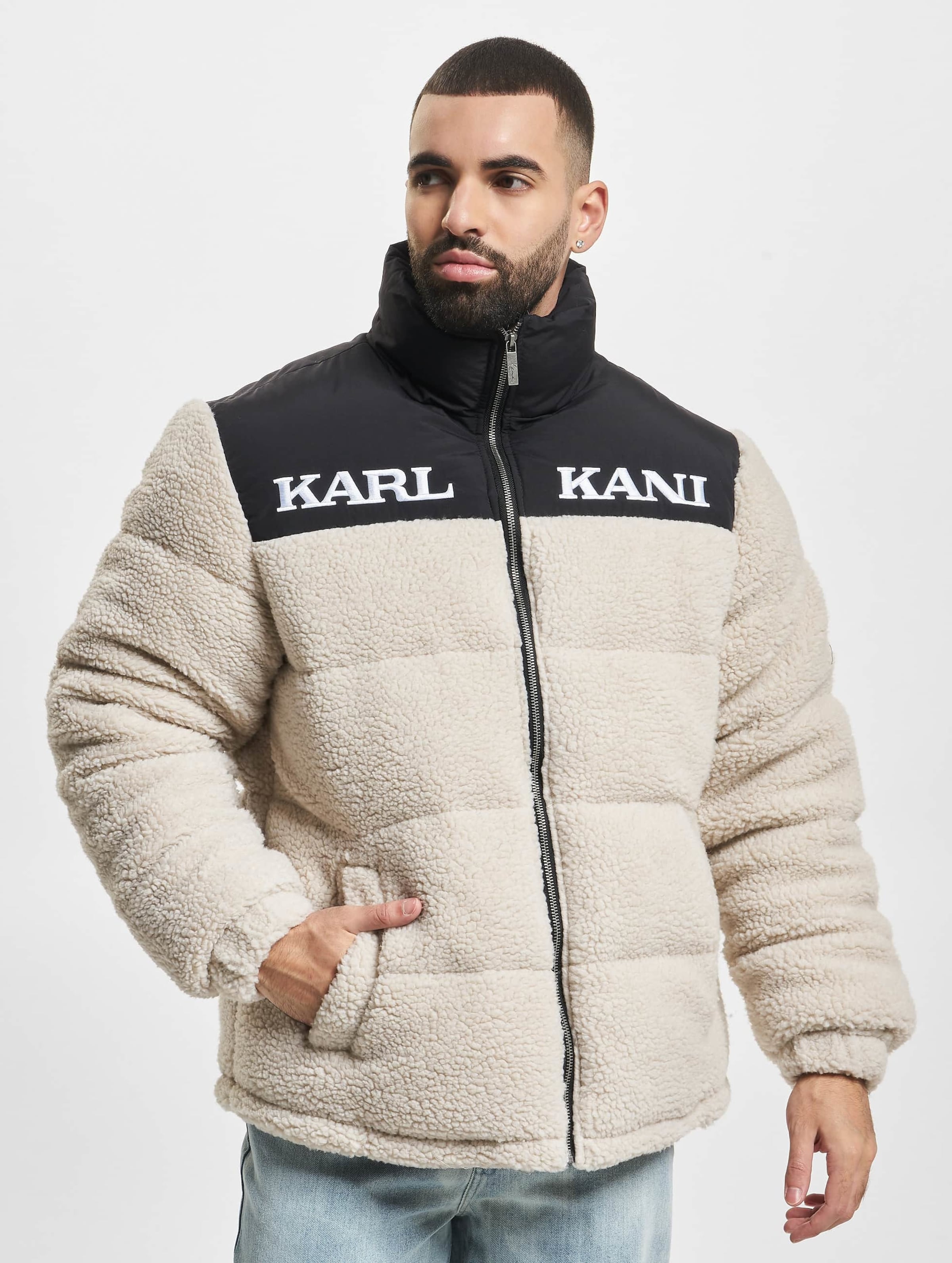 Karl kani retro 2024 reversible puffer jacket