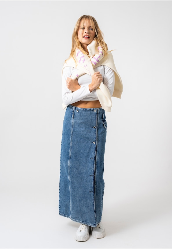 Aspen Denim Skirt-6