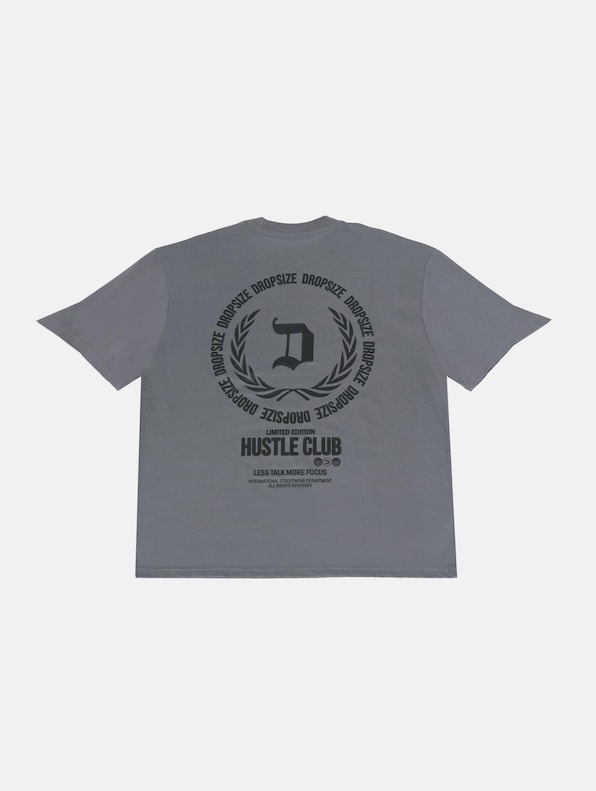 HEAVY OVERSIZE HUSTLE CLUB CIRCLE -1