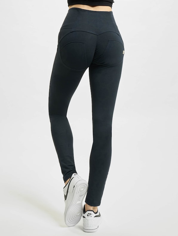 WR.UP High Waist Skinny Jeans Snake Print Reptile-2