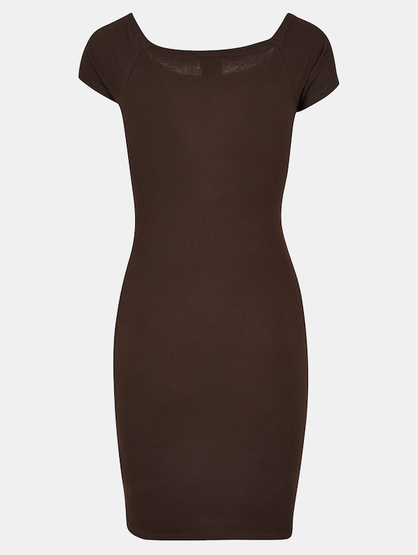 Ladies Off Shoulder Rib-5