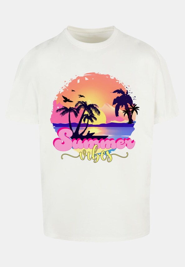  Summer Vibes Sunset Heavy Oversized -0