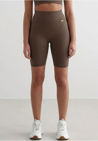 Ribbed Seamless Biker