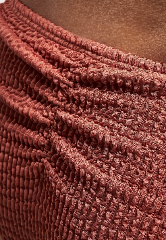 Small Signature Crinkle High Leg Bikini Bottom-3
