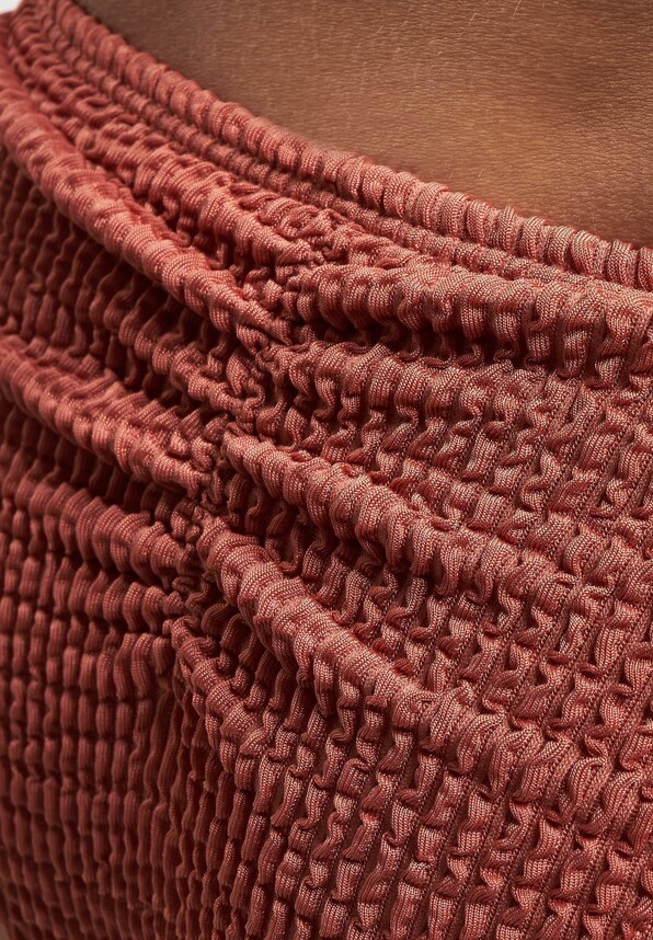 KW221-099-3 Small Signature Crinkle High Leg Bikini Bottom-3