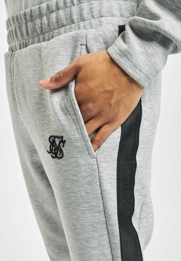 Sik Silk Motion Tape Zip Through Hoody Sweat Suit-6