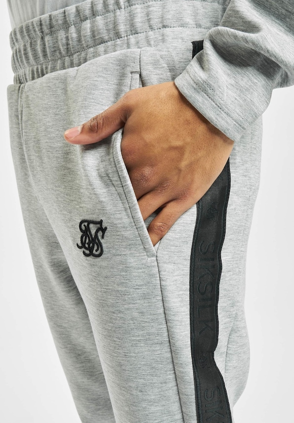 Sik Silk Motion Tape Zip Through Hoody Sweat Suit-6
