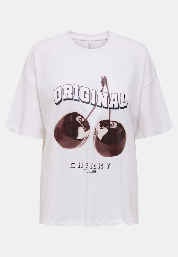 ONLCARRIE LIFE S/S CHERRY TOP BOX JRS-0