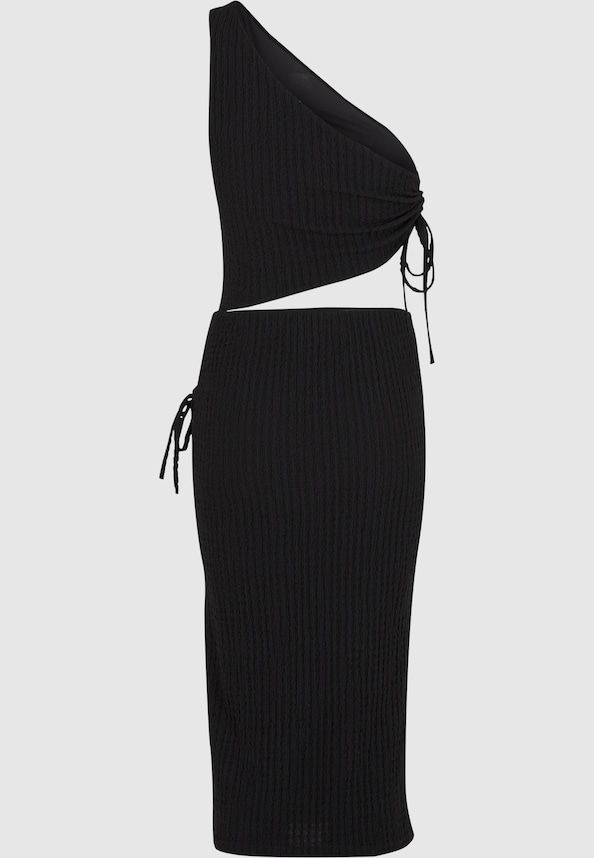 Ladies Cut Out Jersey Dress-5