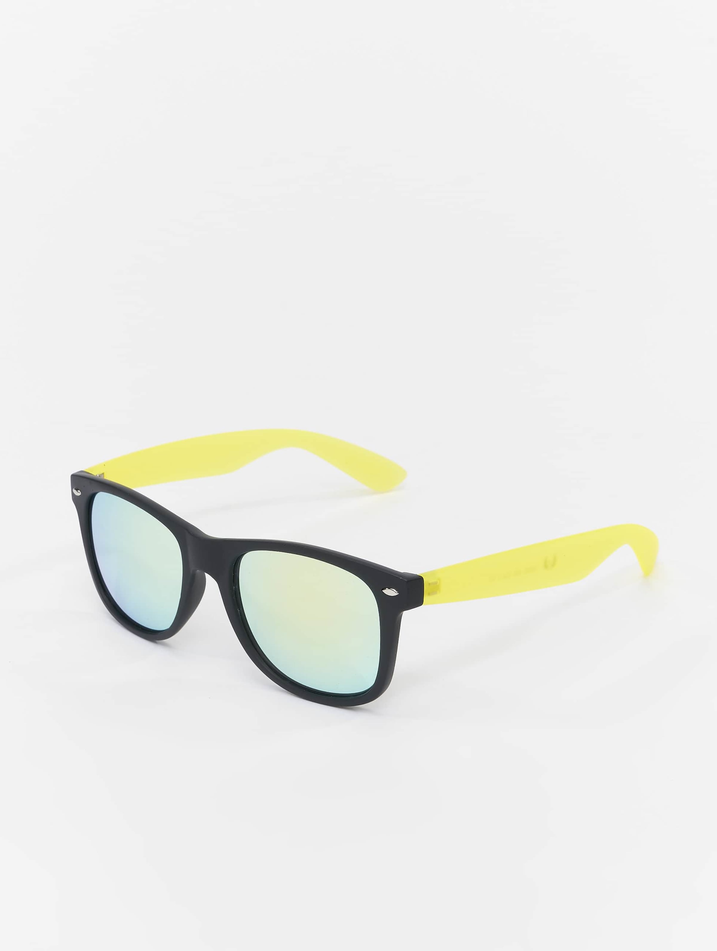 MSTRDS Sunglasses Likoma Mirror Vrouwen op kleur geel, Maat ONE_SIZE