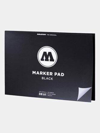 Marker Pad Black A4 horizontal