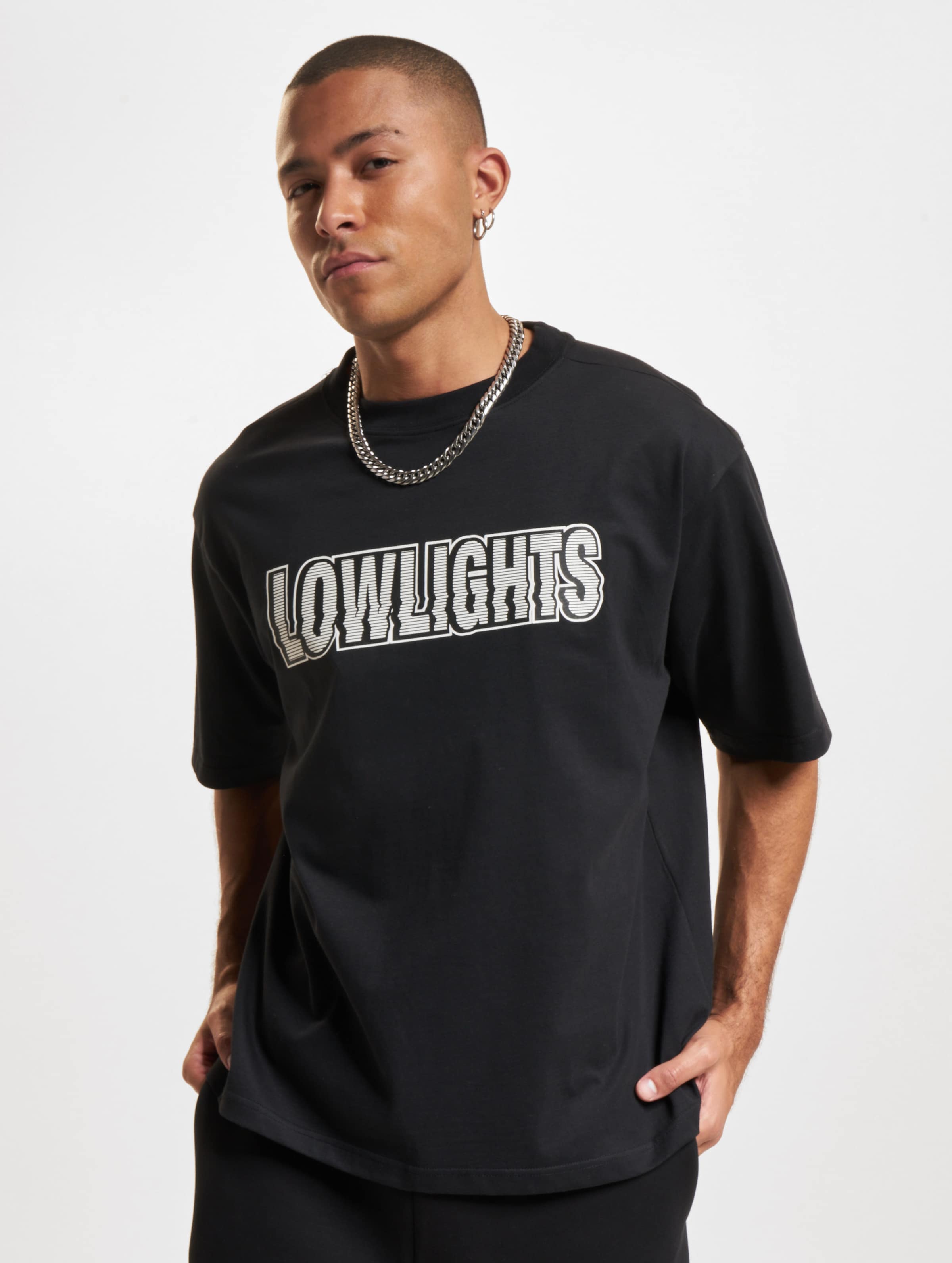 Low Lights Studios Waves T-Shirt Männer,Unisex op kleur zwart, Maat XXL