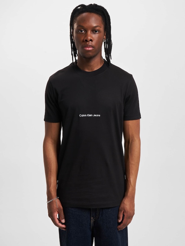 Calvin Klein Jeans Institutional T-Shirt | DEFSHOP | 22880