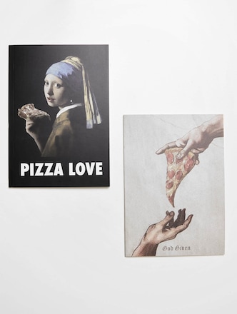 Pizza Art Exercise Book 2-Pack