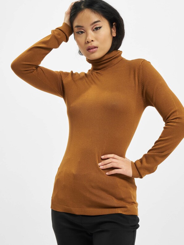 Ladies Basic Turtleneck-0