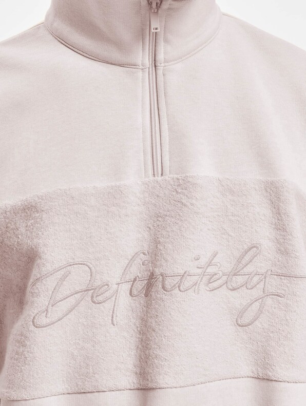 DEF Definitely Handwriting Embroidery Pullover-3