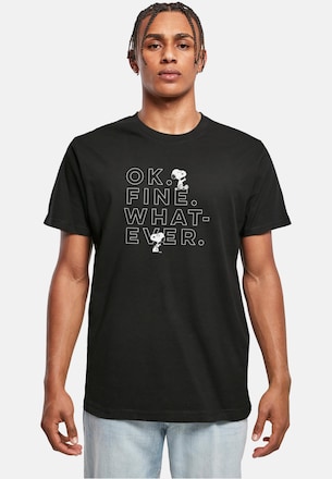 Peanuts - Ok Fine Whatever T-Shirt Round Neck