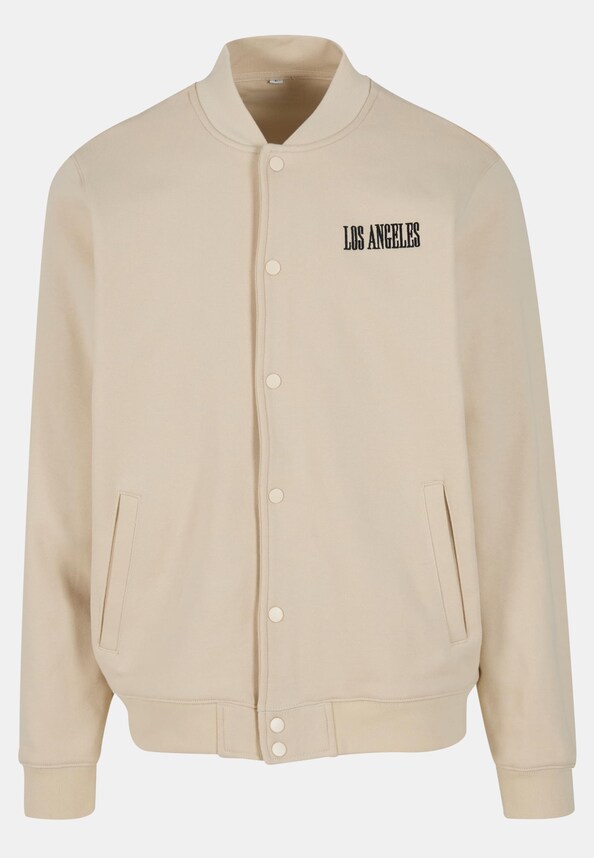 Los Angeles EMB Heavy Tonal College Jacket-2
