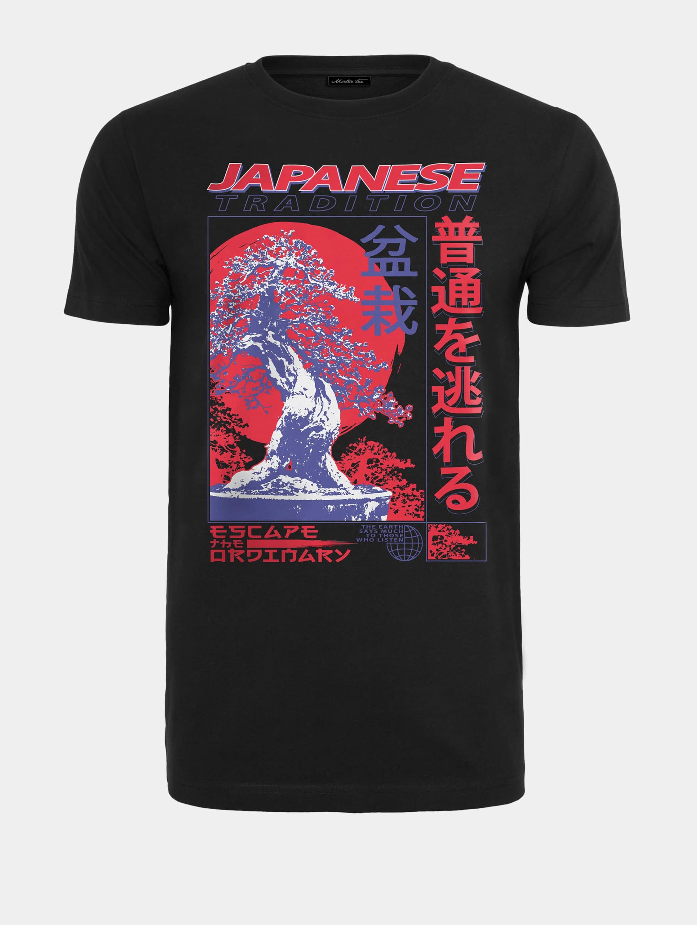 Mister Tee - Japanese Tradition Heren T-shirt - 3XL - Zwart