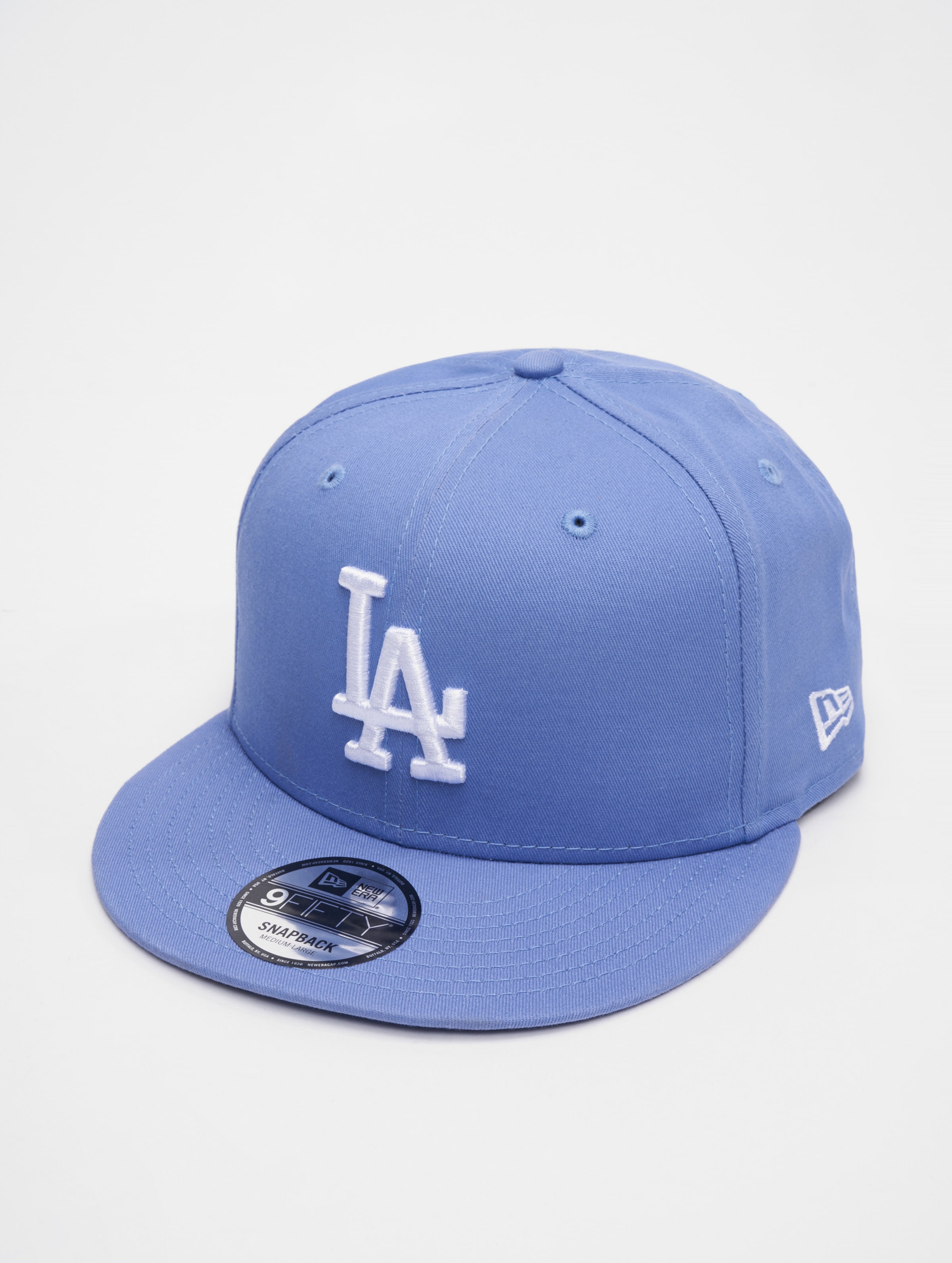 New Era LA Dodgers League Essential 9FIFTY Snapback Cap Mannen op kleur blauw, Maat SM
