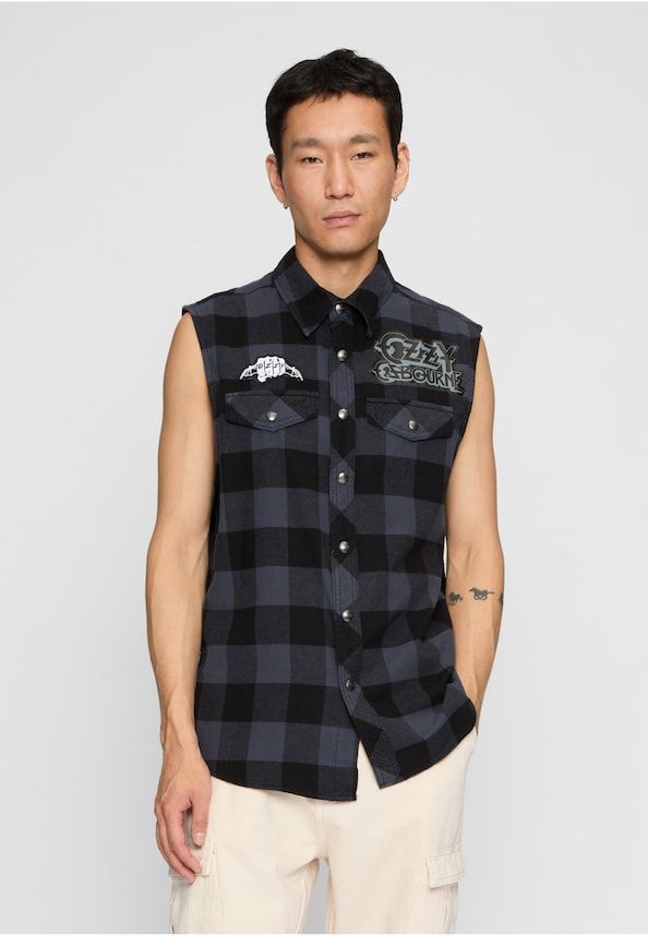 Ozzy Checkshirt Sleeveless-0