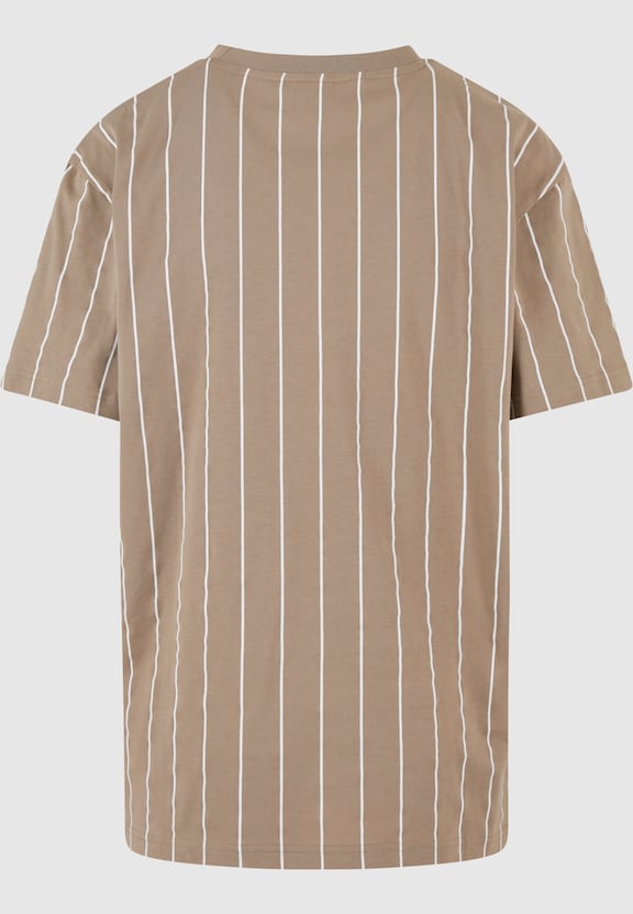 Small Signature Essential Pinstripe Os Tee-5