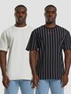 Karl Kani Small Signature Essential Tee 2-Pack pinstripe-0
