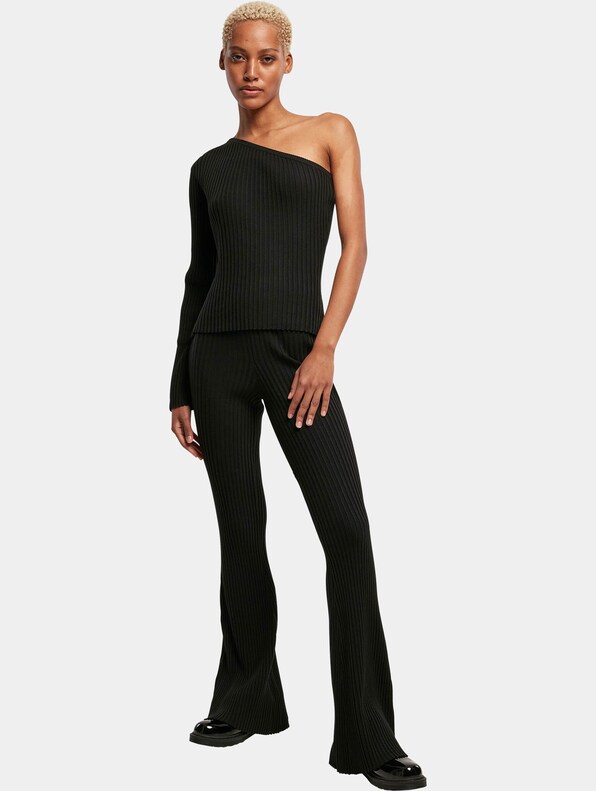 Ladies Flared Rib Knit -3