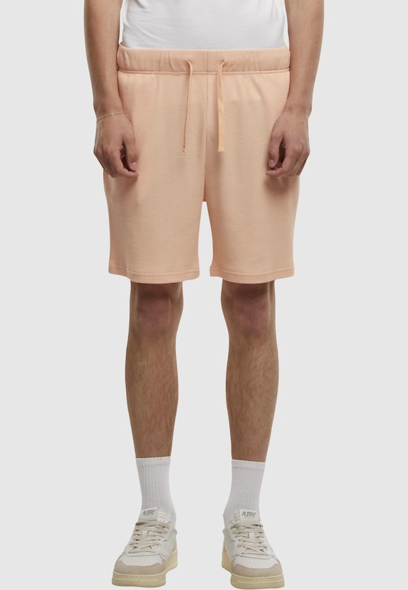 Waffle Sweat Shorts-4