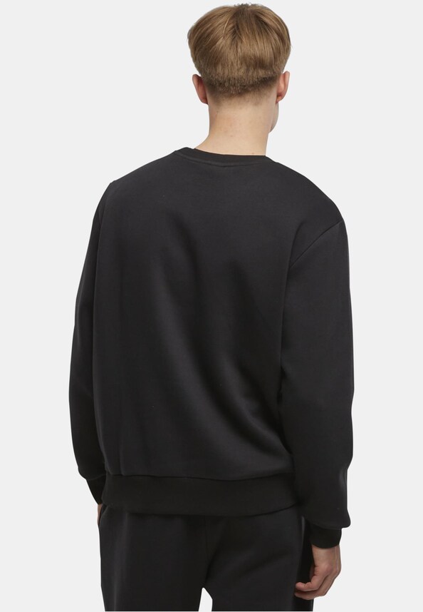 Basic Logo Print Crew-1