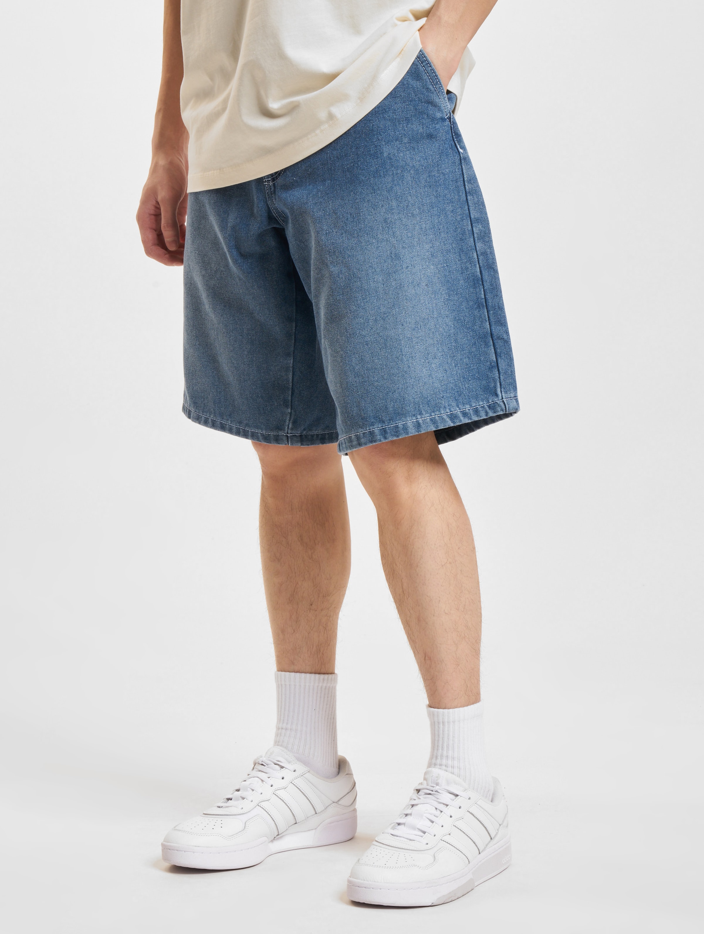 Redefined Rebel Asher Shorts Mannen op kleur blauw, Maat XL