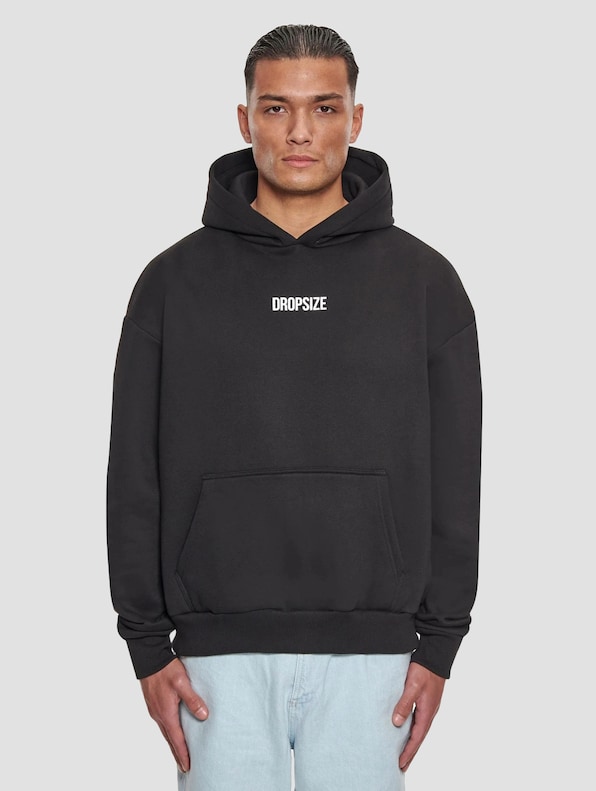 Dropsize Heavy Oversize Fearless Hoodies-0