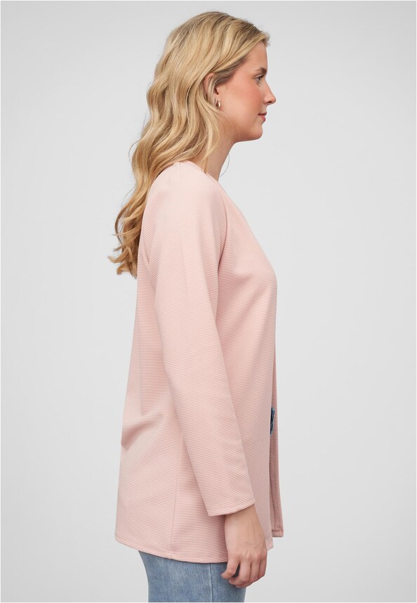 Cloud5ive Damen Strickjacke offener ribbed Cardigan-4