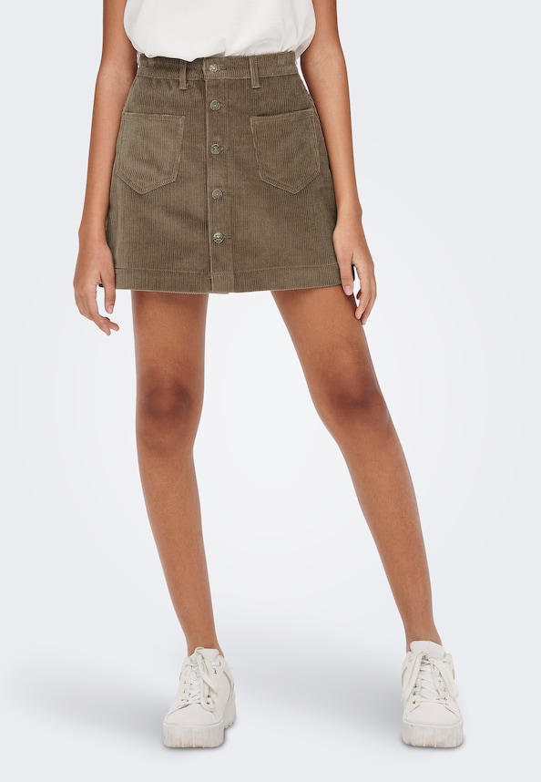 ONLAMAZING GLOBAL HW CORD SKIRT PNT NOOS-0
