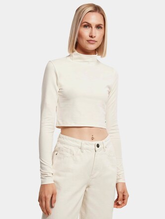 Ladies Organic Cropped Turtelneck