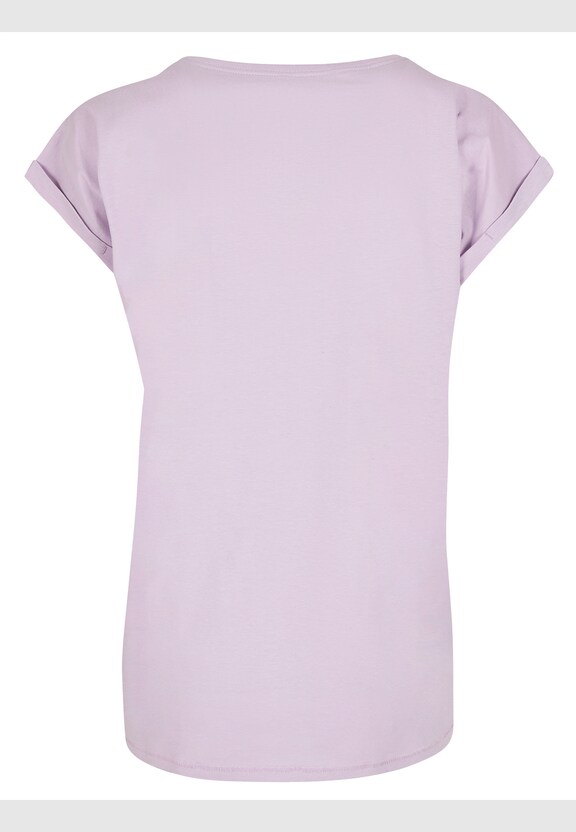 Ladies Geometric Retro Extended Shoulder Tee-3