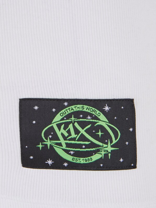 K1X Logo Tank white L Tank Tops-6