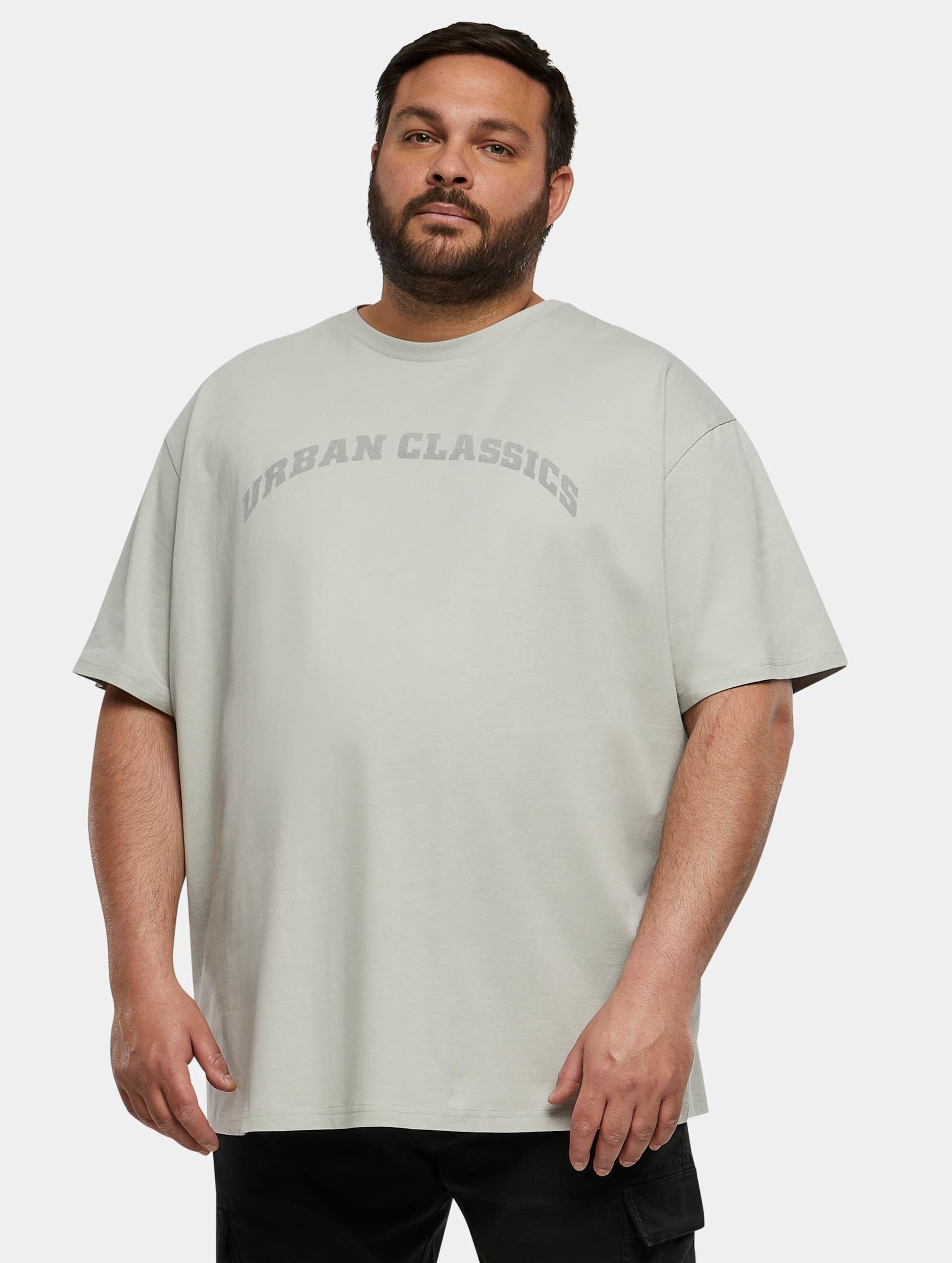 Urban Classics - Oversized Gate Mens Tshirt - 4XL - Grijs