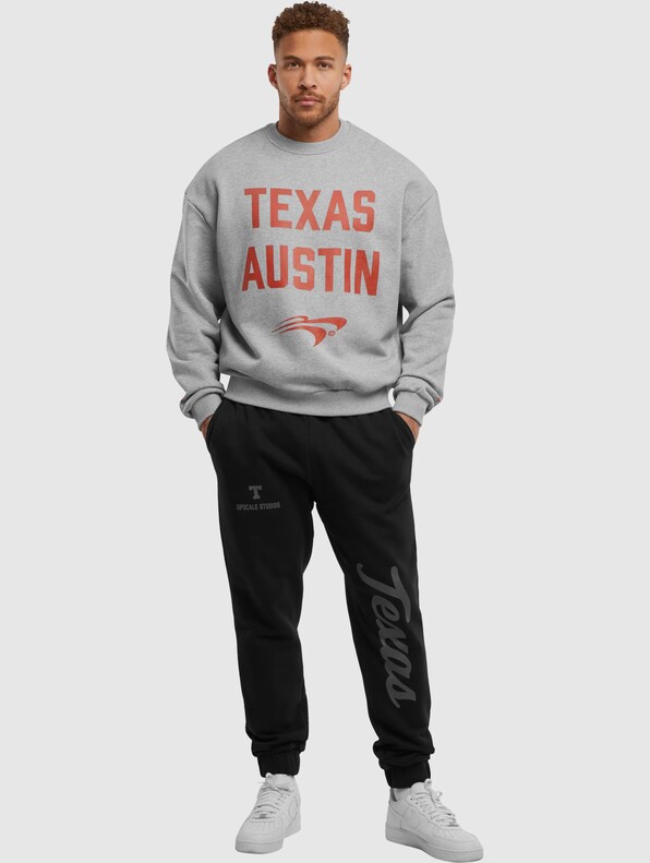 Mister Tee Upscale Texas Longhorns Austin Oversize Crewneck-3