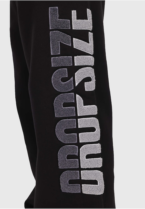 SPLIT FROTTEE EMBO SWEATPANT-4