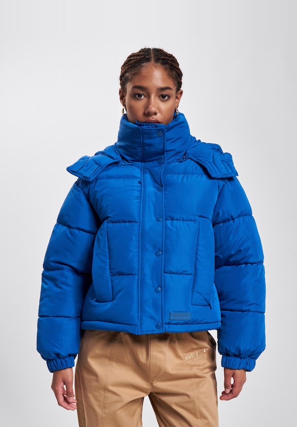 Sixth June Short W/ Hood Puffer Jacket Royal-2