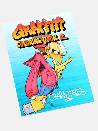 Graffiti Coloring Book #2 Charakters