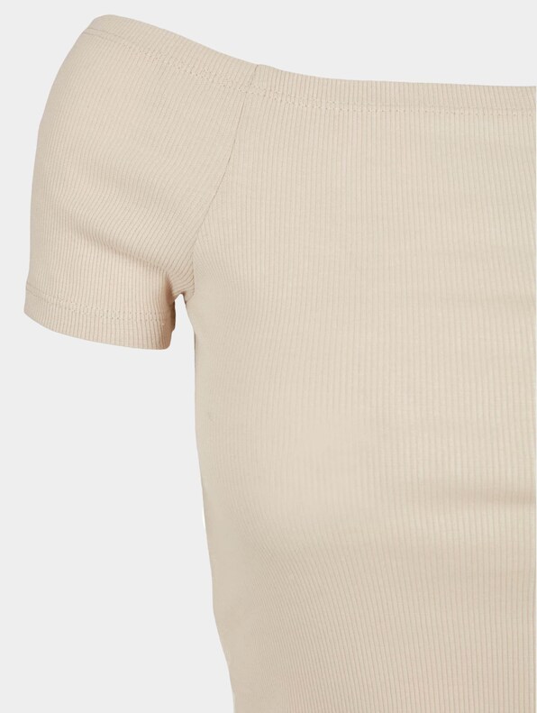 Ladies Off Shoulder Rib-4