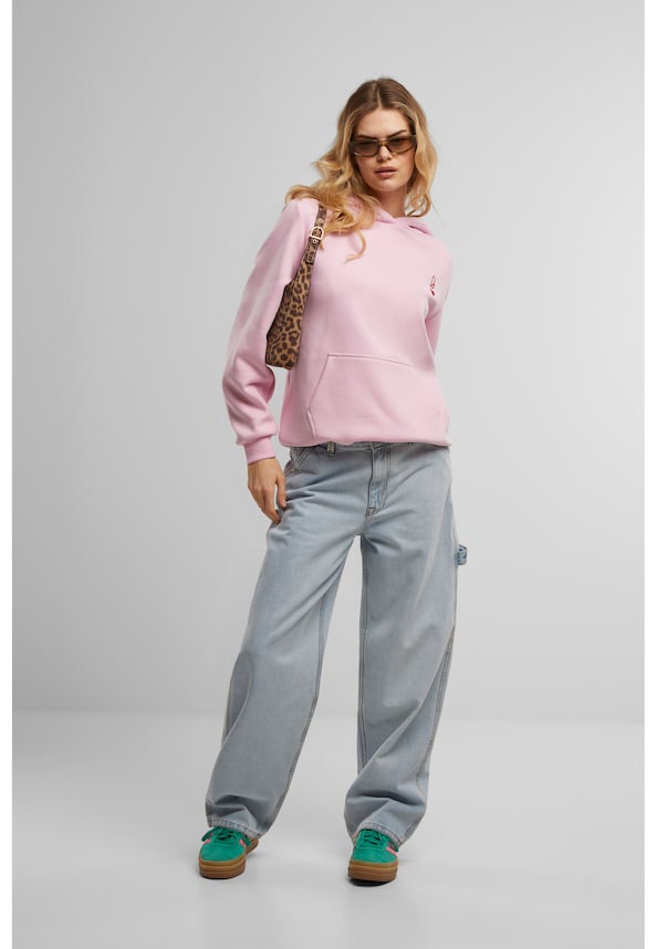 Queen Card EMB Fluffy Hoody-2