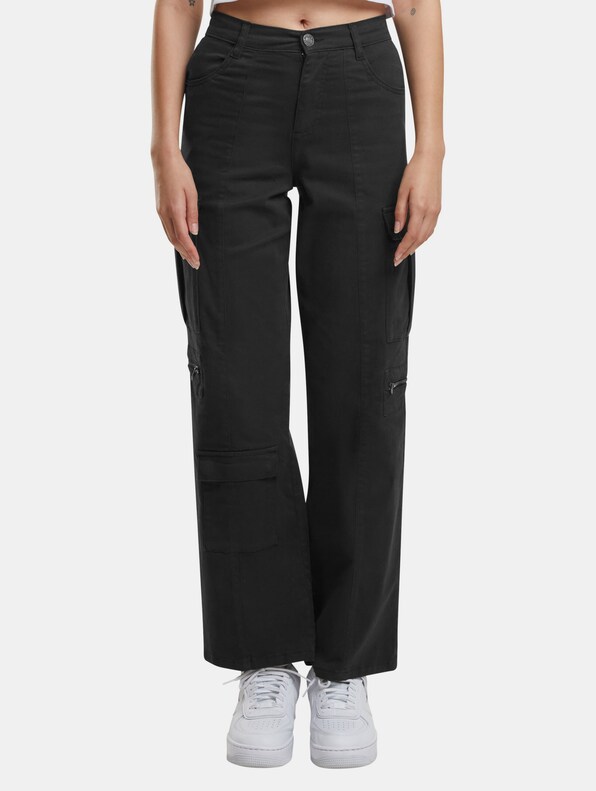 Ladies Loose Utility Stretch Twill -2