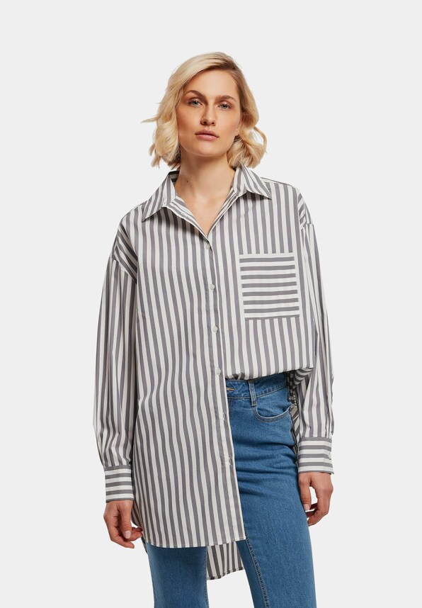 Ladies Oversized Stripe-0
