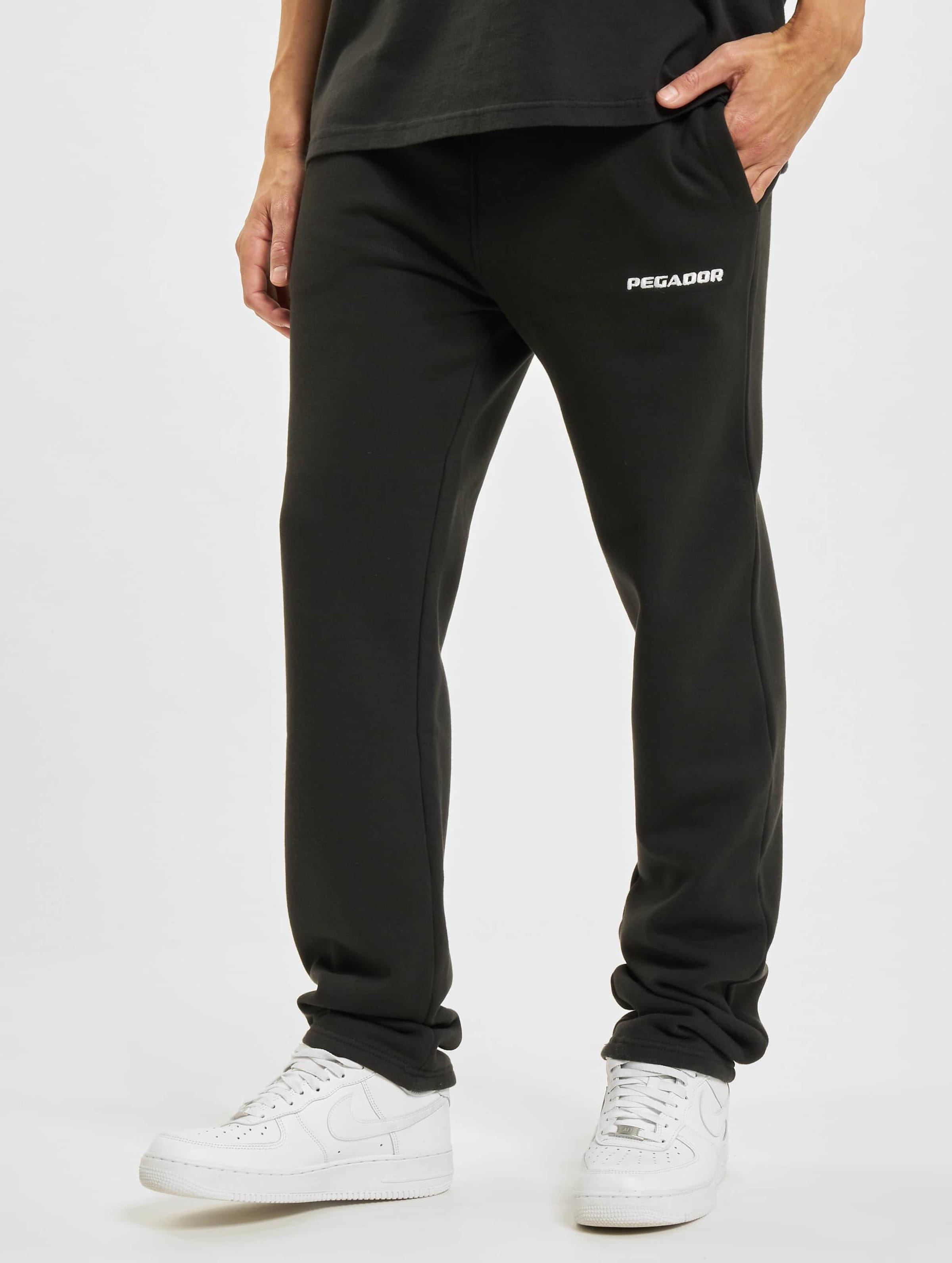 Pegador Logo Wide Sweat Pants Washed DEFSHOP 87658